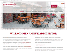 Tablet Screenshot of butjadinger-tor.de